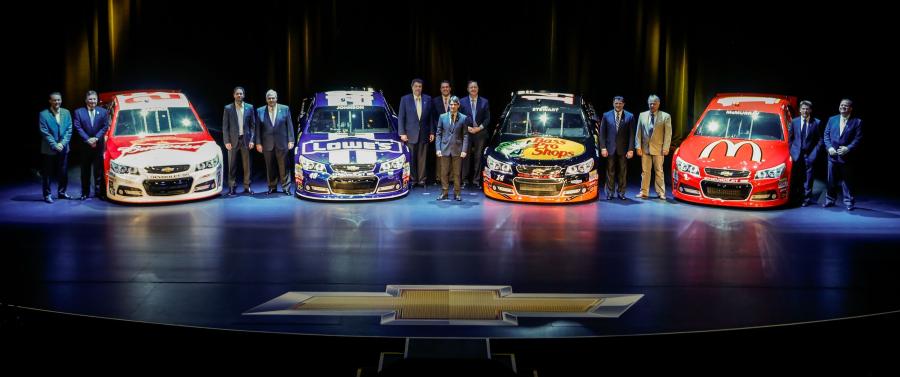  Chevrolet SS NASCAR Sprint Cup Series 2013 года  (фото 15 из 40)